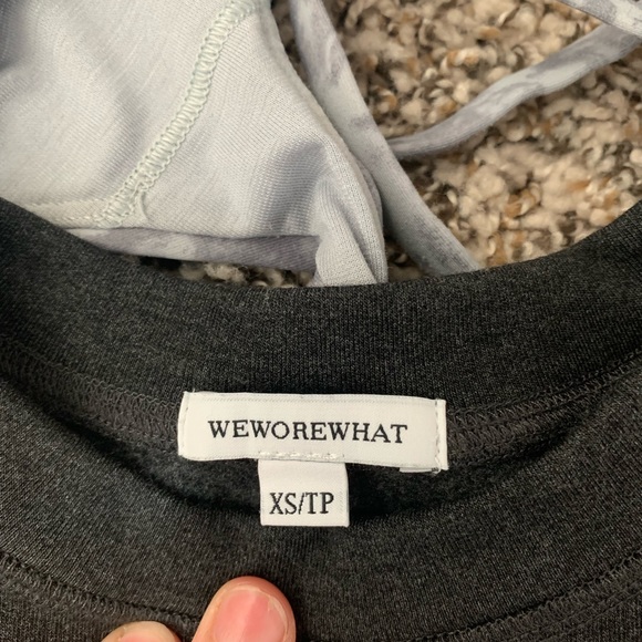 We wore what crop sweatshirt - Picture 2 of 2